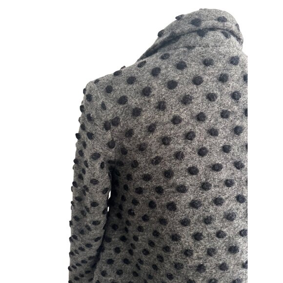 OPENING CEREMONY Gray Polka Dot Wool Blend Jacket Size Small - Picture 7 of 7